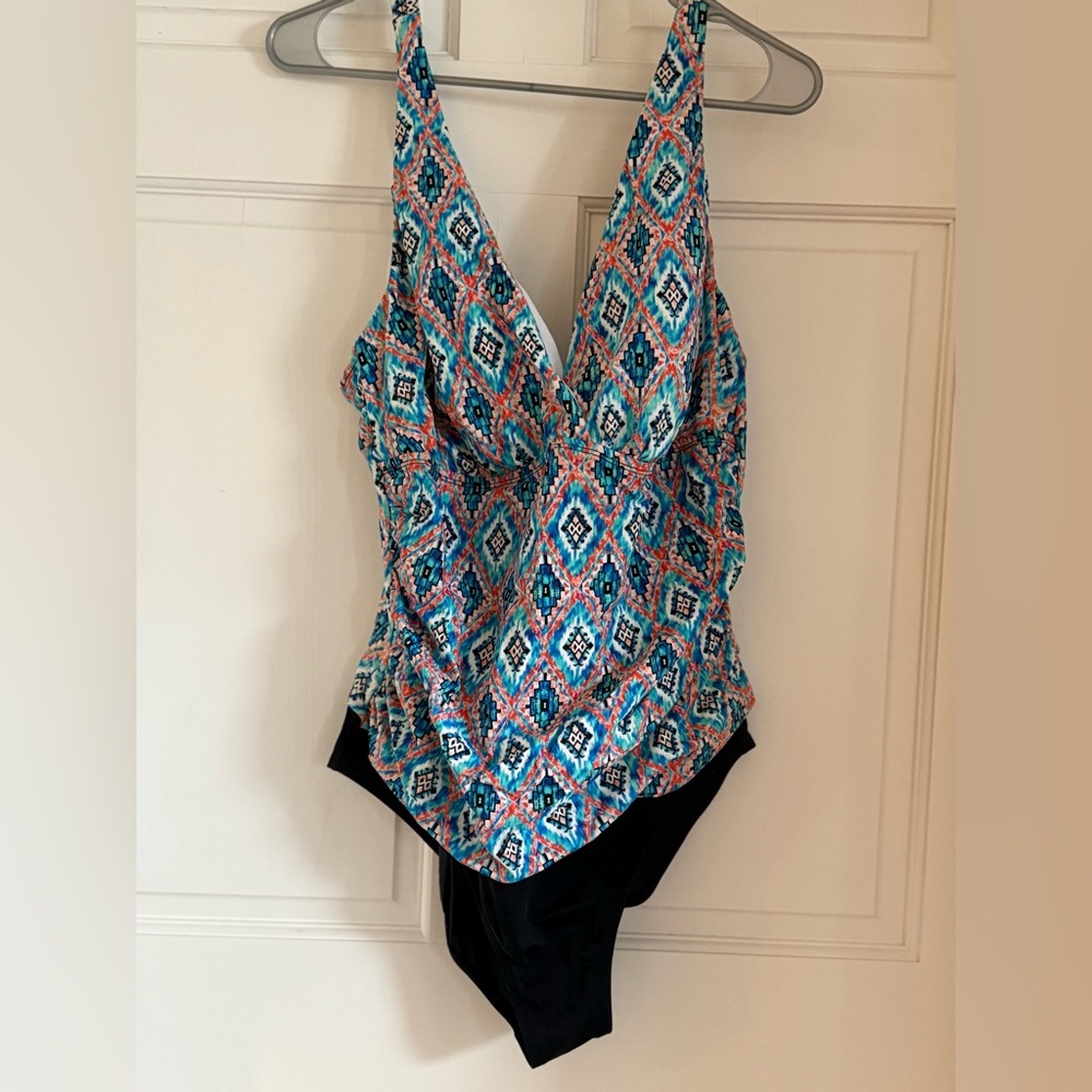 Jantzen one-piece plus sized swimsuit